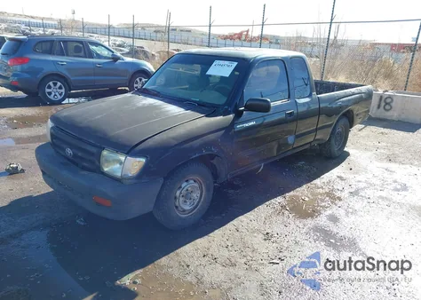 1999 Toyota Tacoma из США, поврежденный, VIN 4TAVL52N4XZ404214